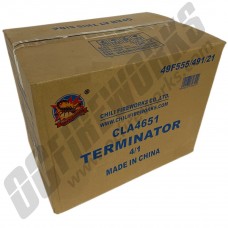 Wholesale Fireworks Terminator Case 4/1 (Wholesale Fireworks)
